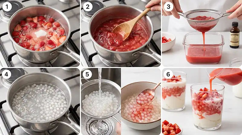 Gluten-Free Strawberry Taho 3 Traditional Strawberry Taho Recipe