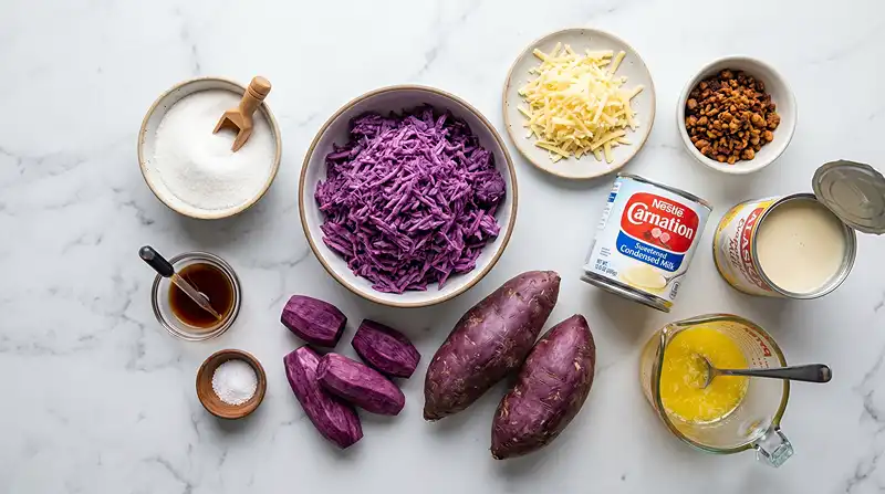 Ube Halaya Recipe with Condensed Milk