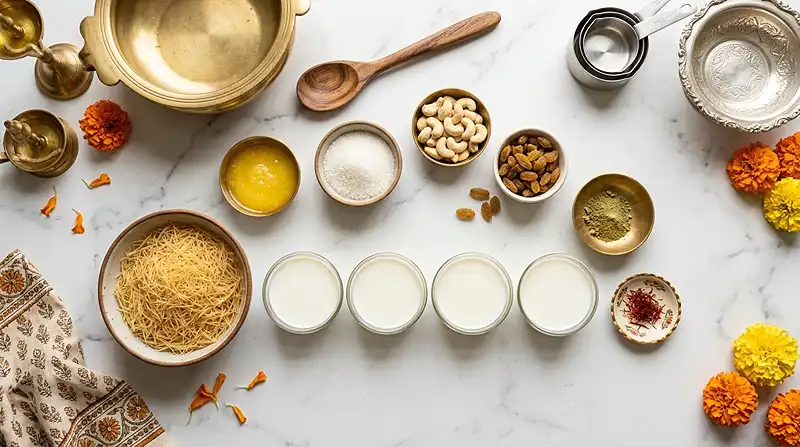 Gluten-Free Semiya Payasam 2 Vermicelli Payasam