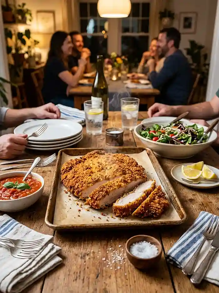 Gluten-Free Giant Chicken Cutlet 4 Viral giant chicken cutlet