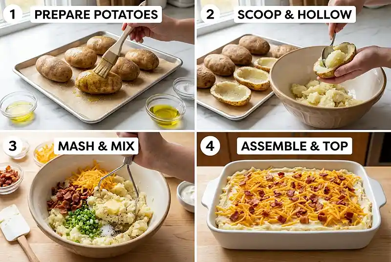 Gluten-Free Twice Baked Potato Casserole 3 baked potato casserole