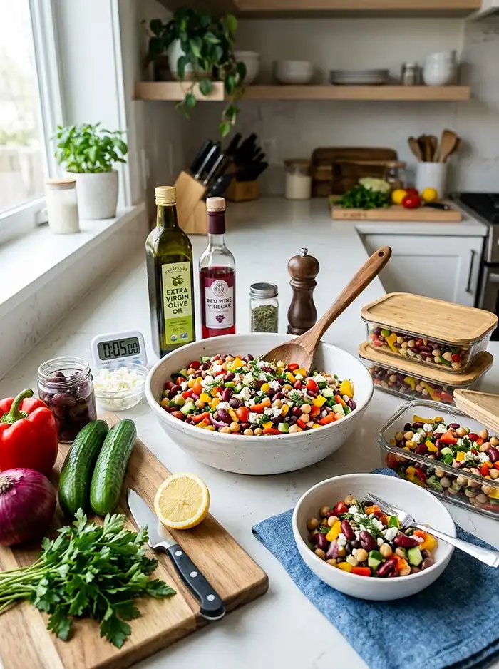 Gluten-Free 5 Minute Dense Bean Salad 4 best dense bean salad recipe