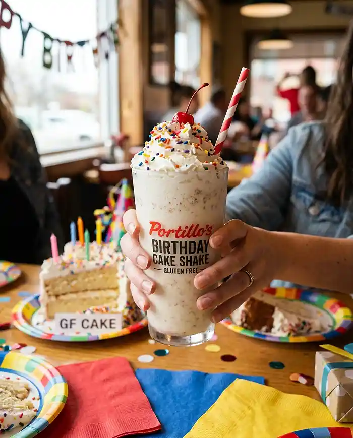 birthday cake shake portillo's calories