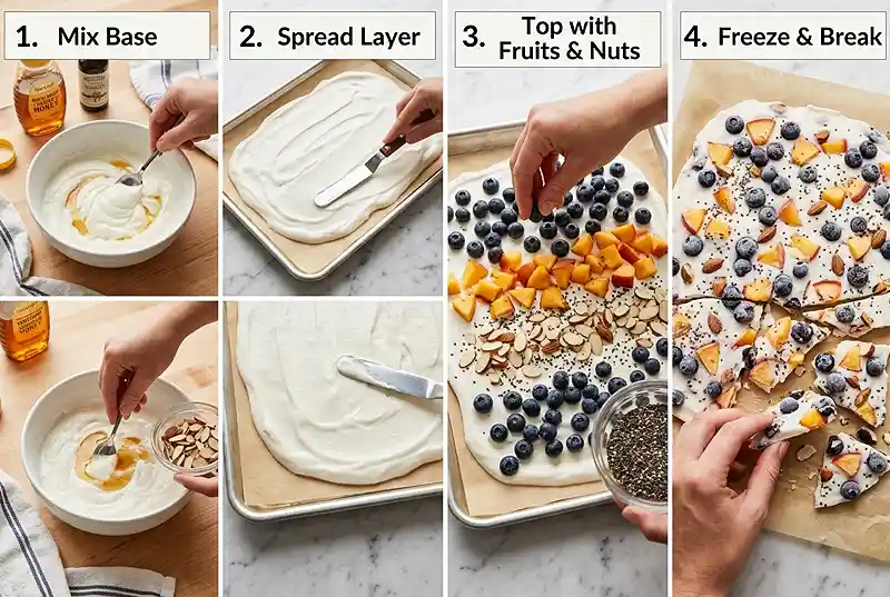 blueberry peach snack