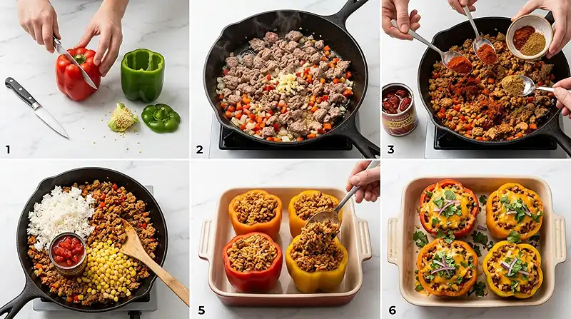 Gluten-Free Chipotle Turkey Stuffed Peppers 3 chipotle turkey dinner