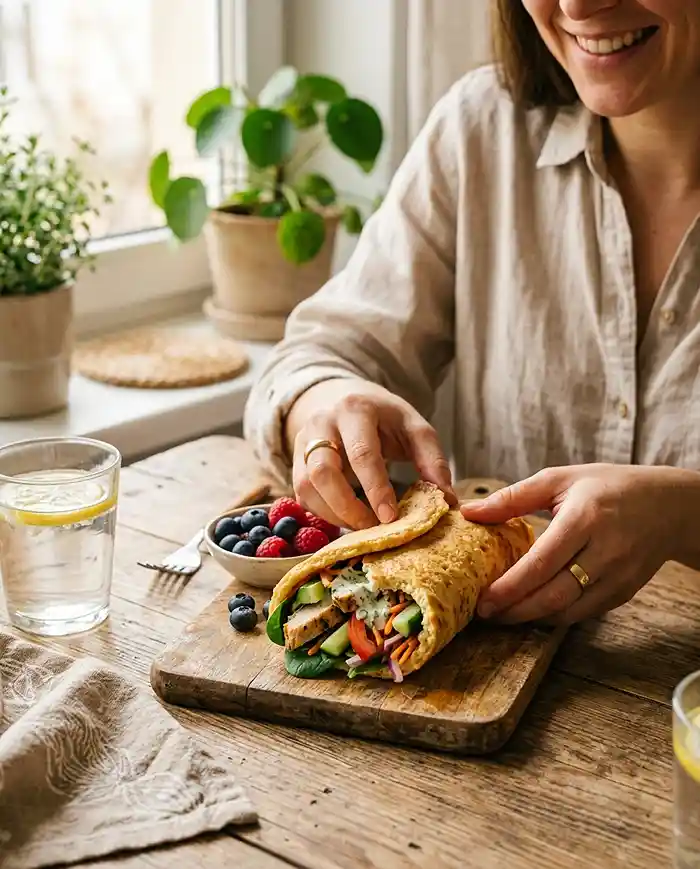 cottage cheese wrap