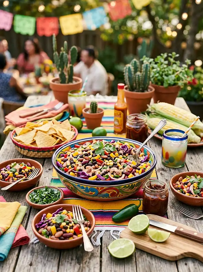 dense bean salad mexican recipe​