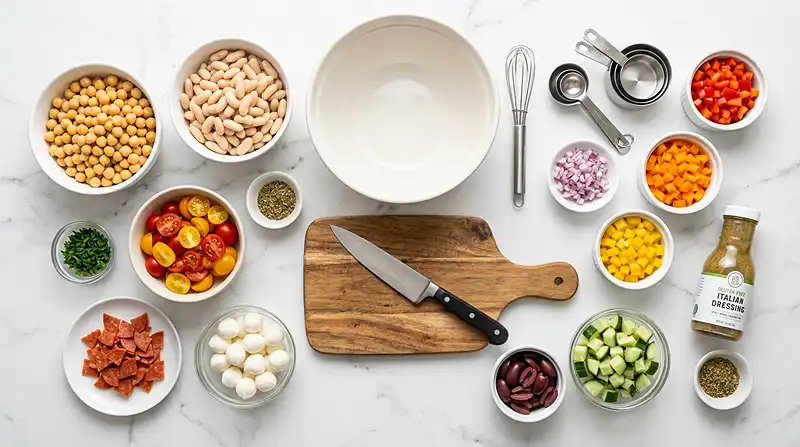 dense bean salad recipe italian​