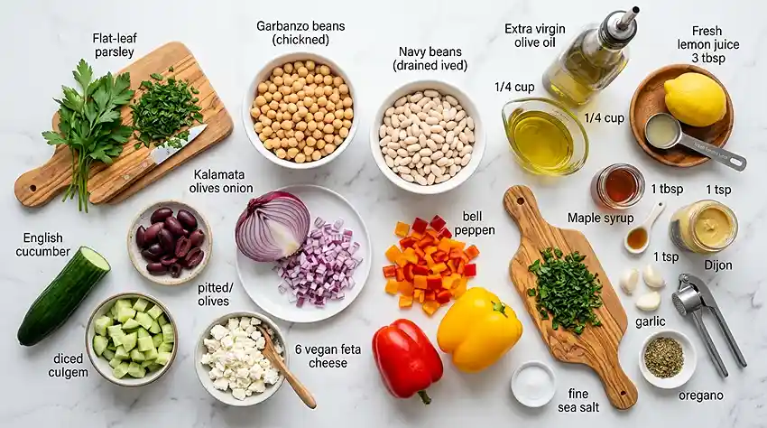 dense bean salad recipe mediterranean