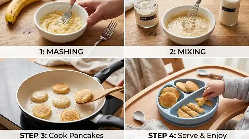 egg-free pancake baby