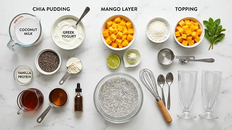 gluten-free chia parfait