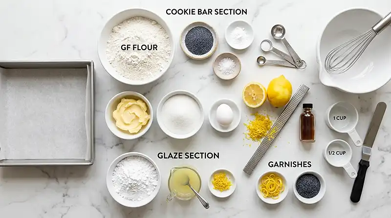 gluten free cookie bars