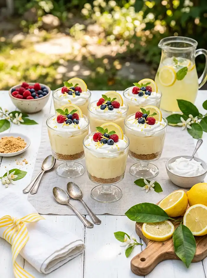 Dairy-Free Lemonade Pie Cups 4 gluten free dairy free dessert