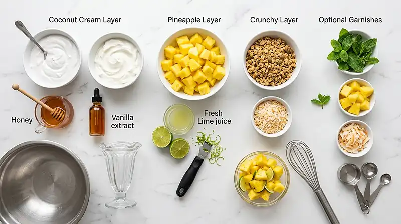 gluten free dairy free parfaits
