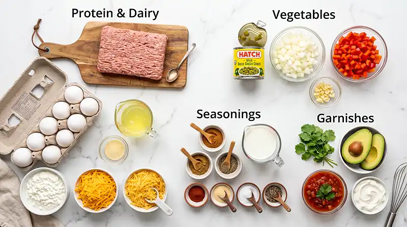 Gluten-Free Turkey Sausage Egg Bake 2 gluten-free egg bake