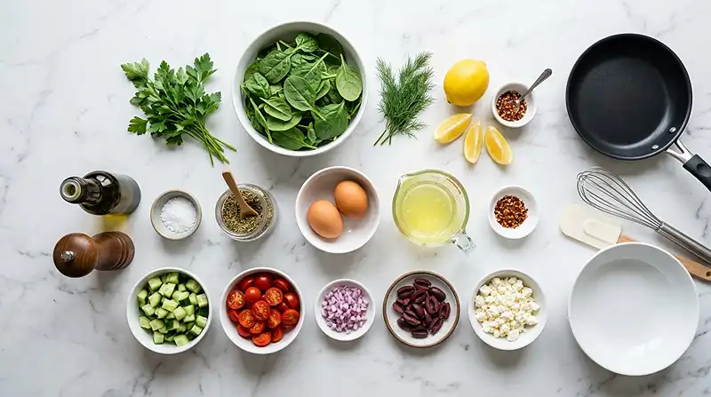 Gluten-Free Mediterranean Egg Scramble Bowl 2 gluten-free egg scramble