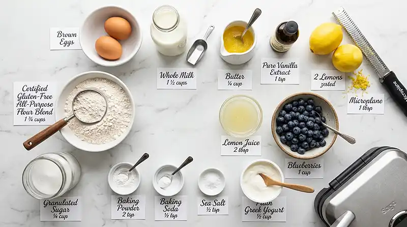 gluten-free freezer waffles