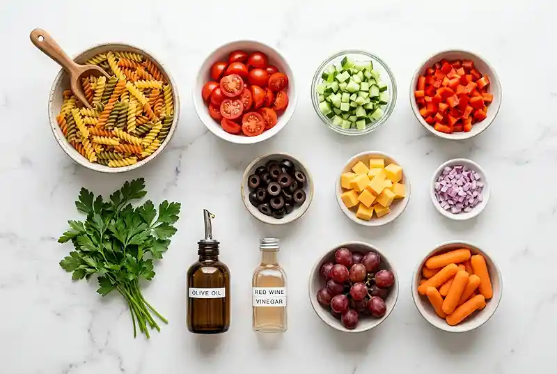 Gluten-Free Pasta Salad Bento Boxes 2 gluten-free pasta salad bento