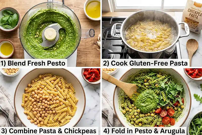 gluten-free pasta salad lunch
