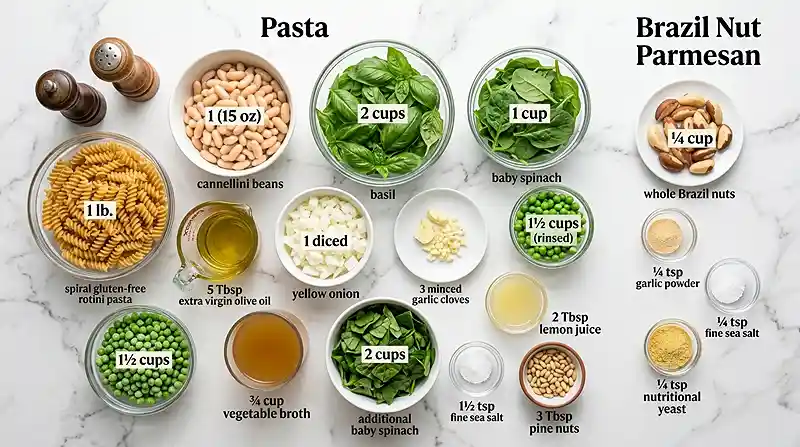 gluten free pasta salad meal prep
