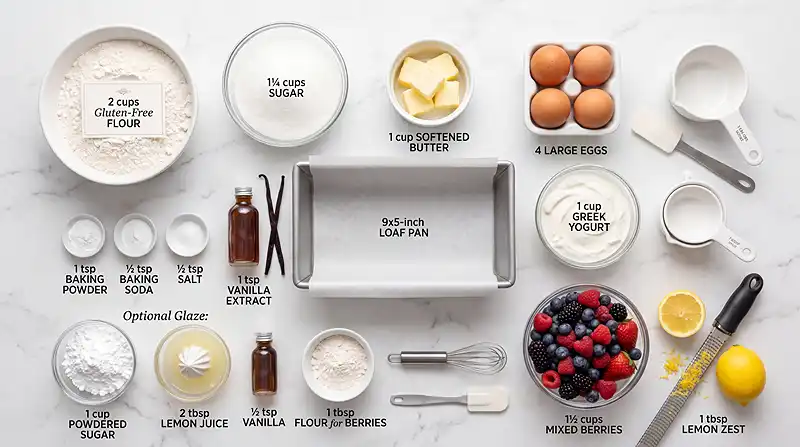 gluten free pound cake