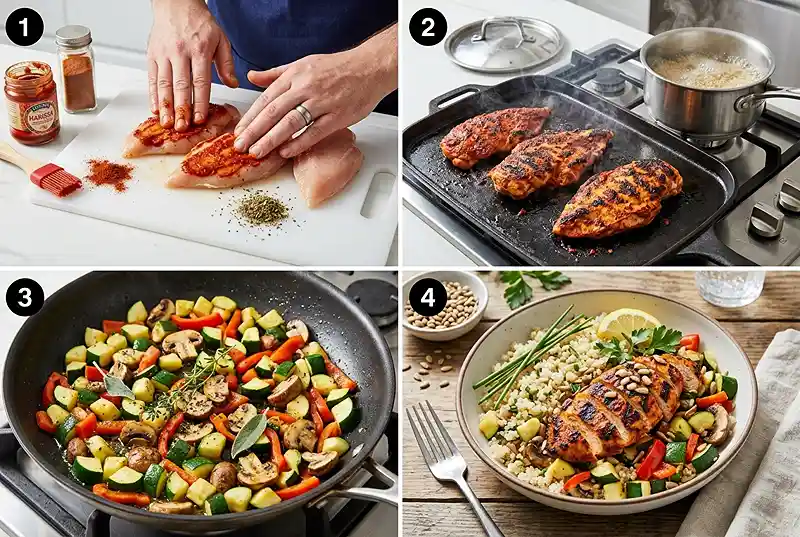 gluten-free quinoa meal prep