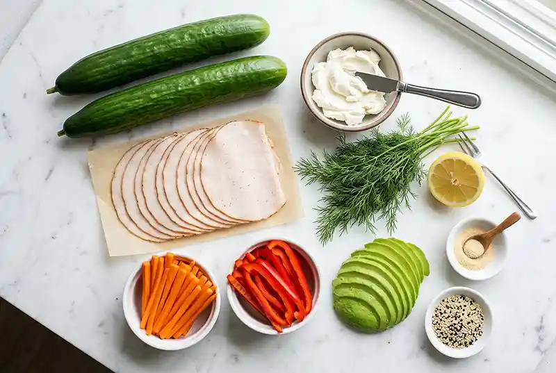 gluten-free turkey sushi rolls