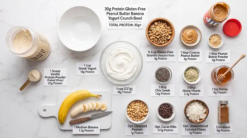 gluten-free yogurt bowl
