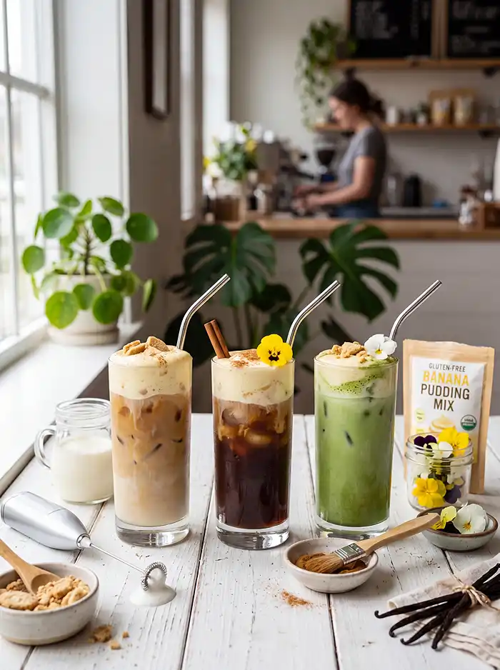 how to make banana pudding cold foam