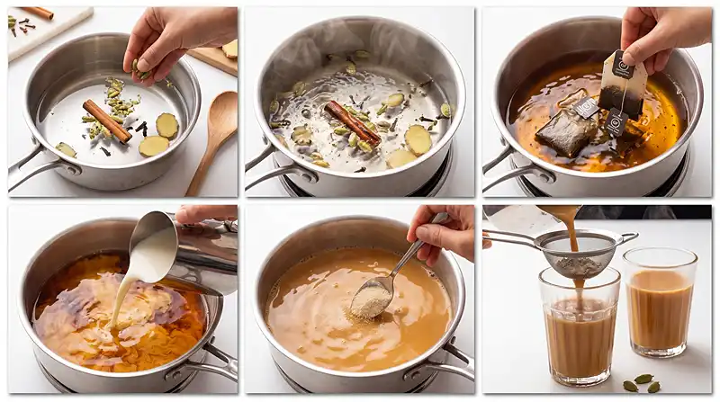 indian tea recipe cardamom