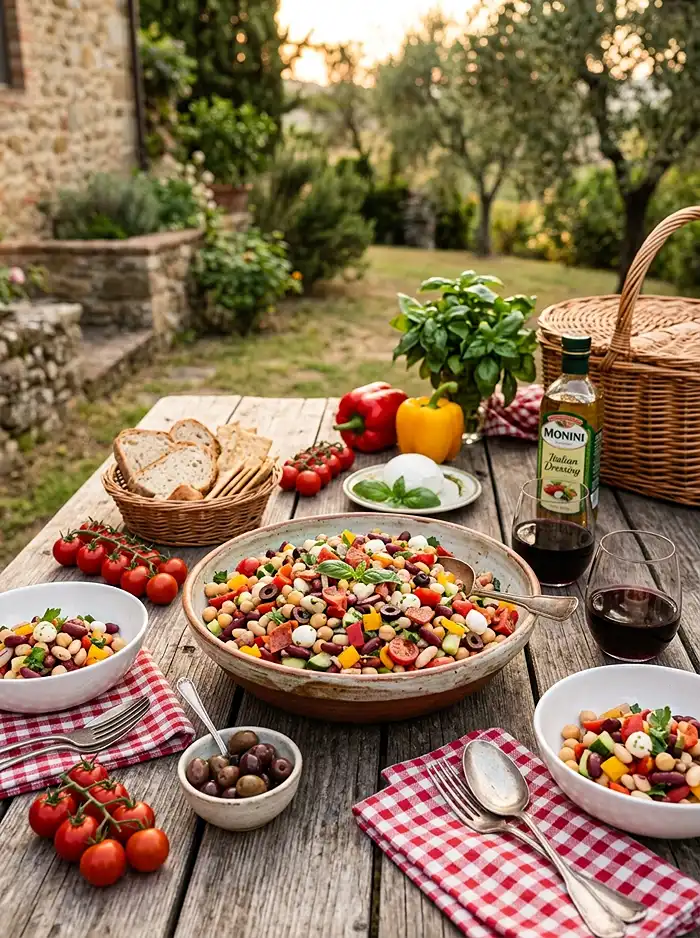 Gluten-Free Italian Dense Bean Salad 4 italian grinder dense bean