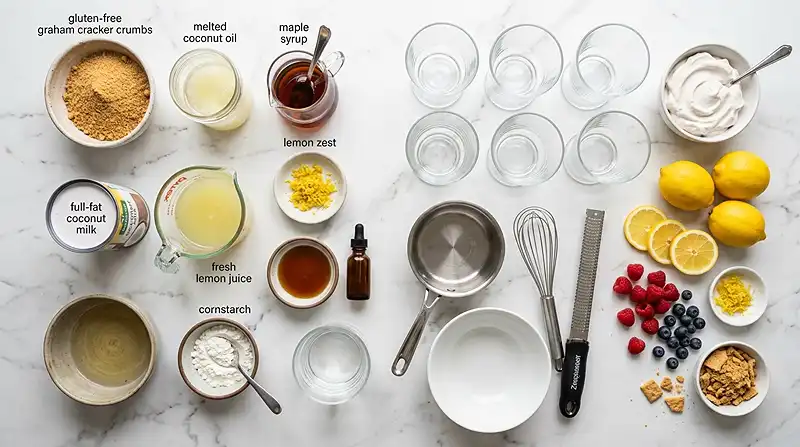 Dairy-Free Lemonade Pie Cups 2 lemonade pie cups