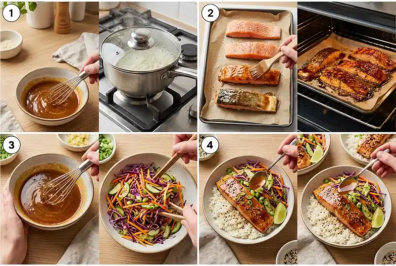 miso ginger salmon