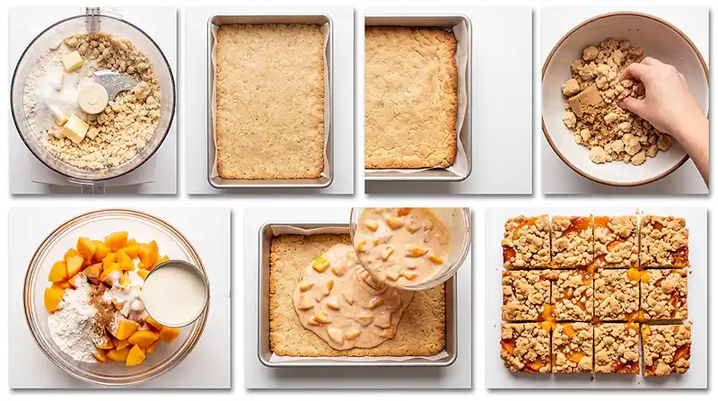 peaches and cream dessert