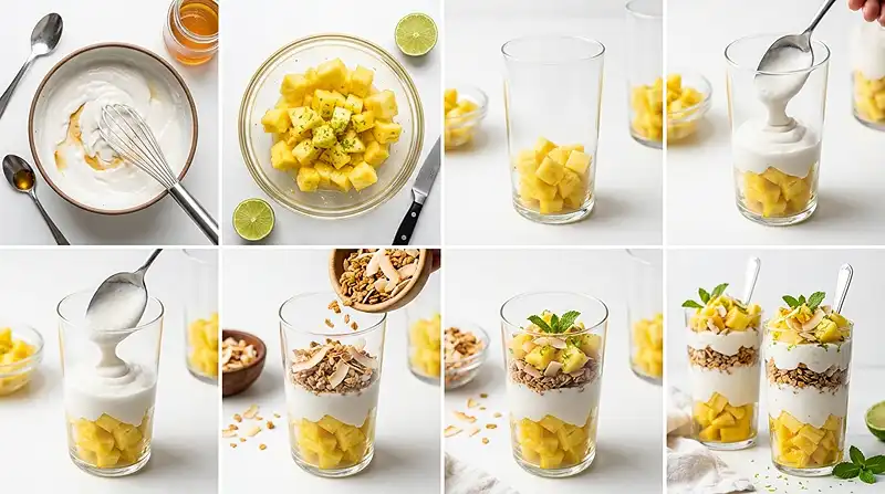 pineapple coconut dessert