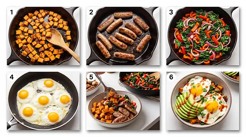 sausage sweet potato breakfast