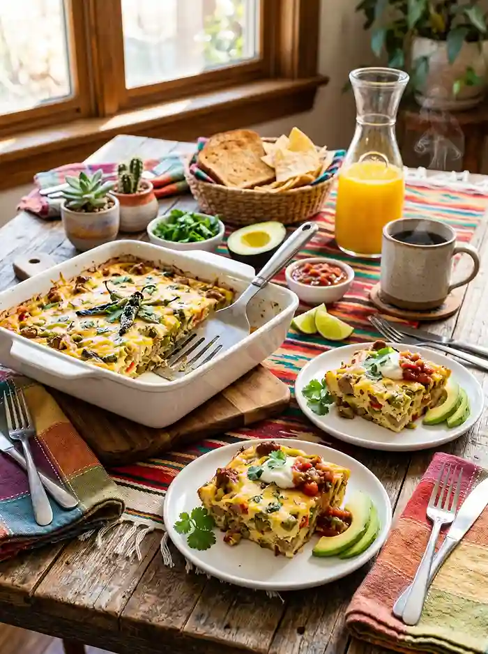Gluten-Free Turkey Sausage Egg Bake 4 savory brunch casserole