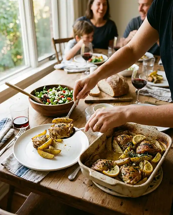 sheet pan dinner