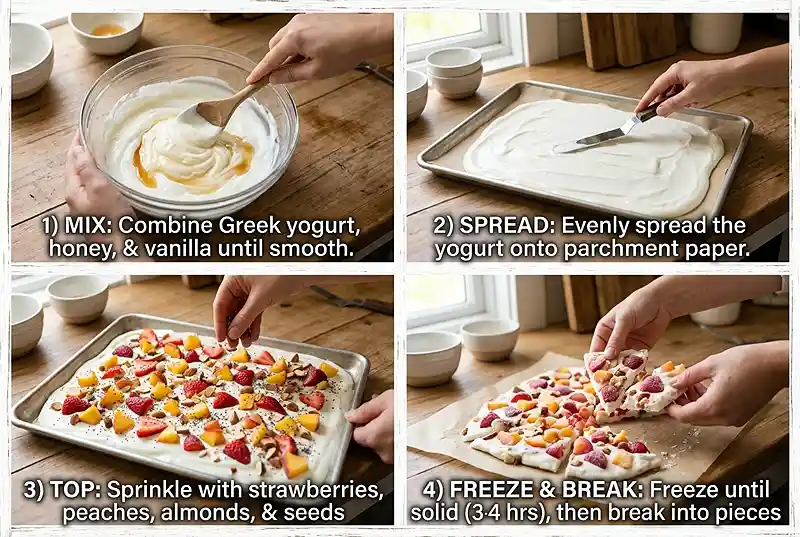 strawberry peach dessert