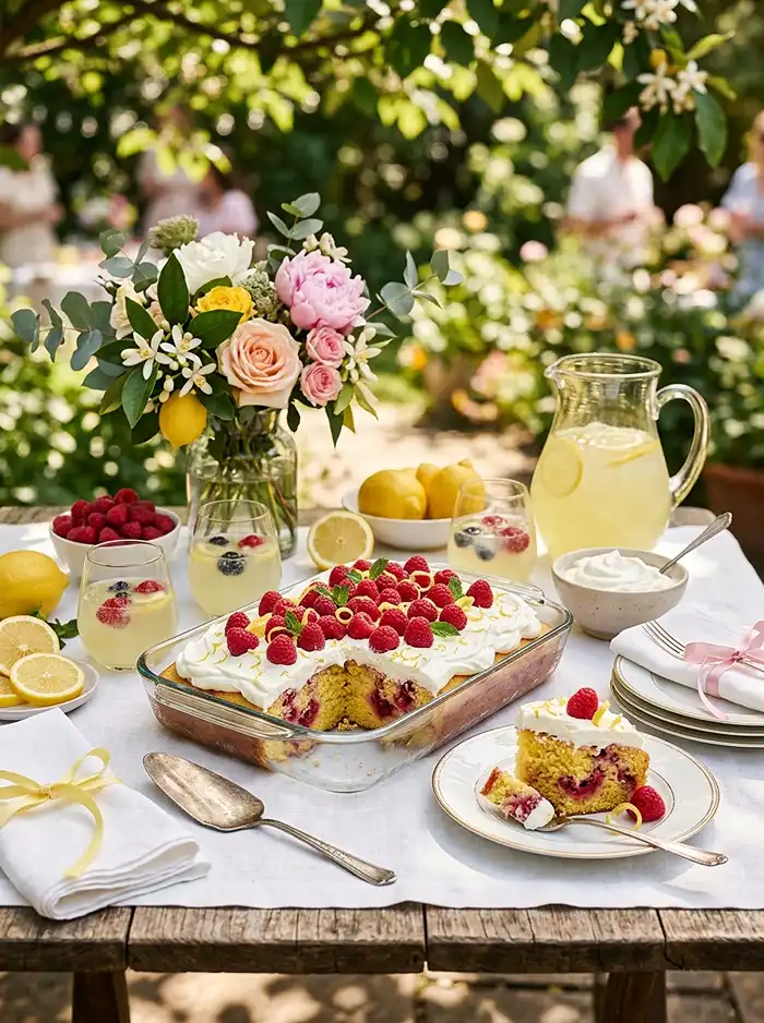 summer celebration cake