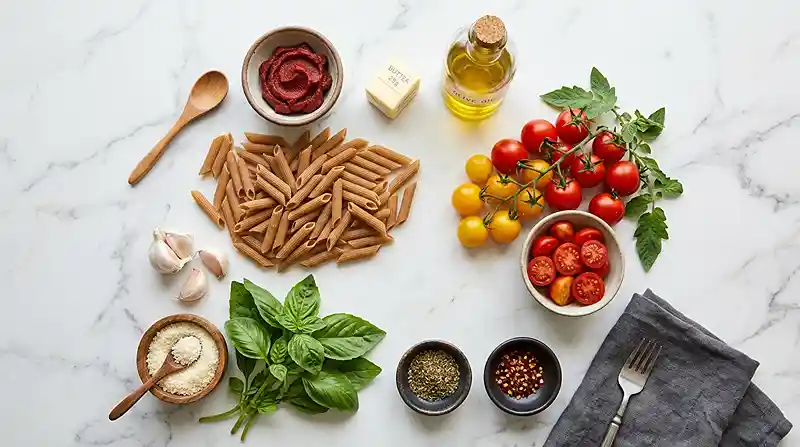 20-Minute Tomato Smash Pasta