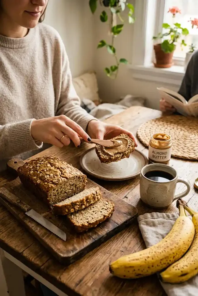 3 Ingredients Banana Bread