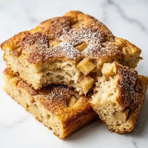 Apple Cinnamon Sheet Pan Pancakes