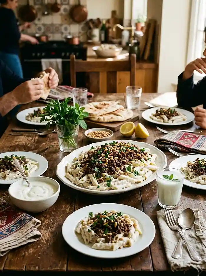 Gluten-Free Macarona Bil Laban 4 Authentic Middle Eastern Yogurt Pasta Recipe