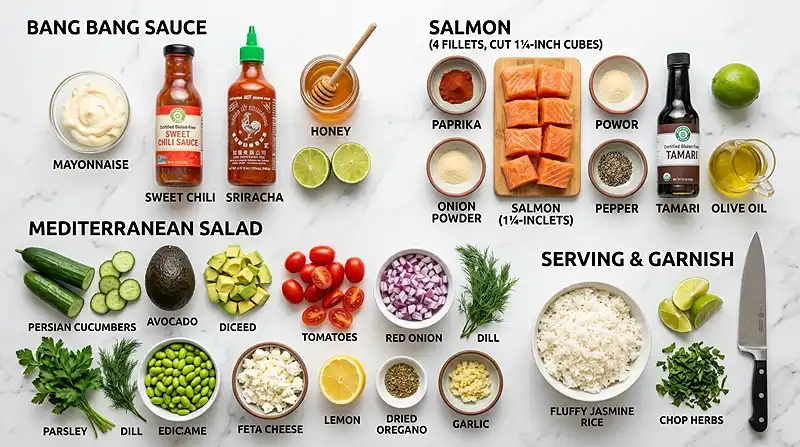 Mediterranean Bang Bang Salmon Recipe 2 Best Gluten-Free Mediterranean Bang Bang Salmon Recipe