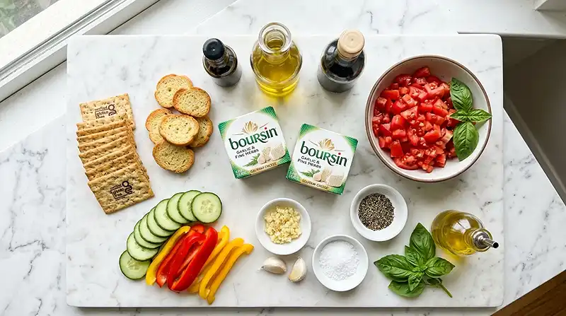 Gluten-Free Boursin Bruschetta Dip 2 Boursin Bruschetta Dip