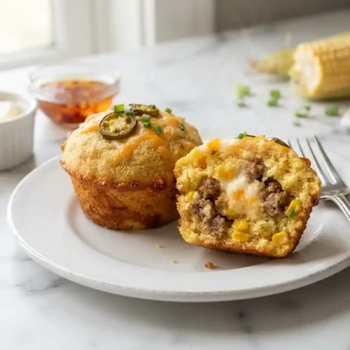 Breakfast Sausage Cornbread Muffins 5 Breakfast Sausage Cornbread Muffins