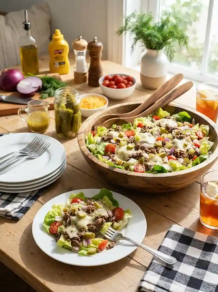 Cheeseburger Salad