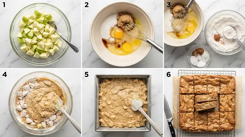 Gluten-Free Apple Butter Blondie Bars 3 Chewy Gluten-Free Apple Butter Dessert Bars