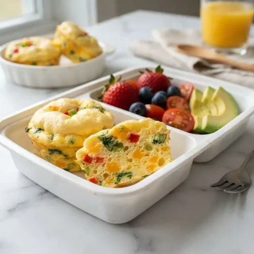 Cottage Cheese Egg Bite Meal Prep